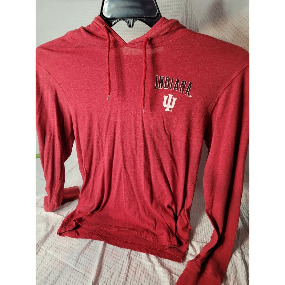 Rivalry Threads IU Hooded‎ T-shirt Small